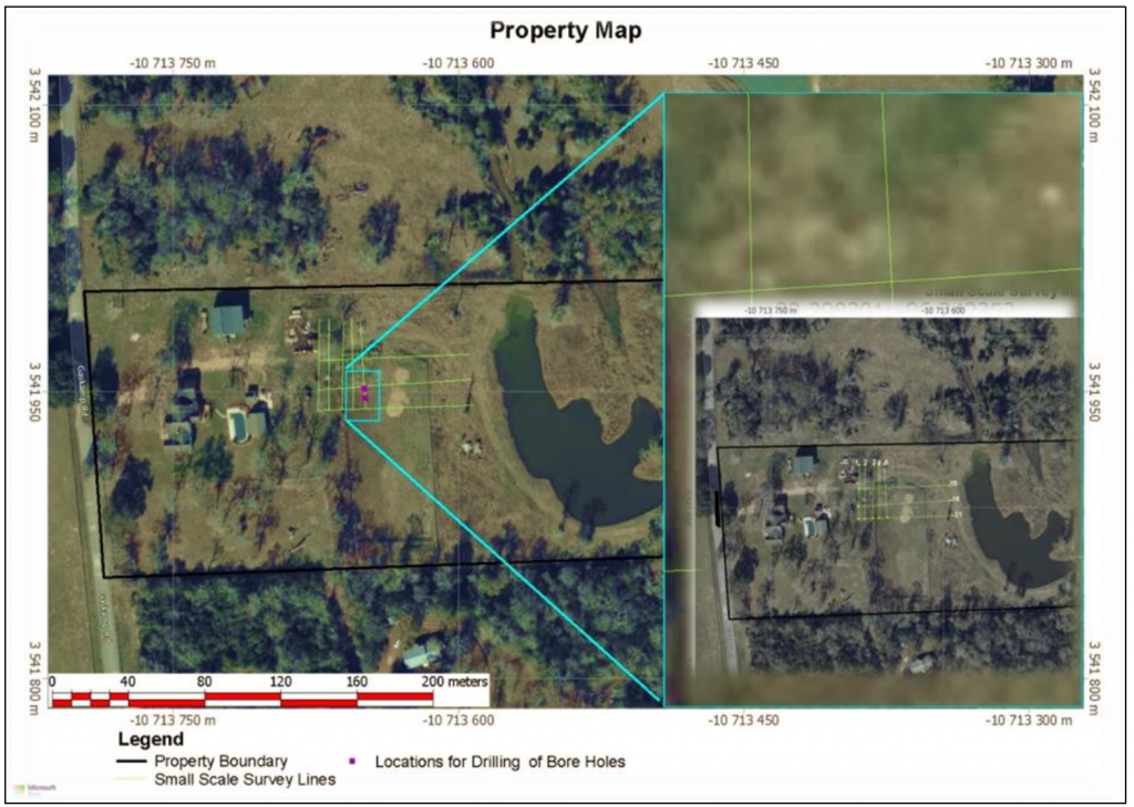 AquaterreX Texas case Study Phase 2 narrow down map