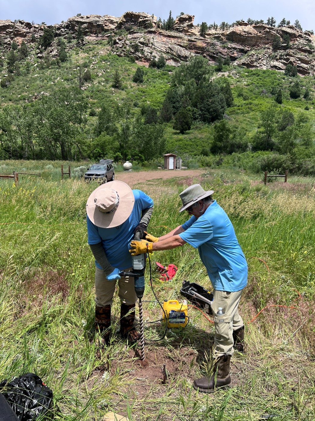 Colorado Water AquaterreX hydrogeologists seismic reading