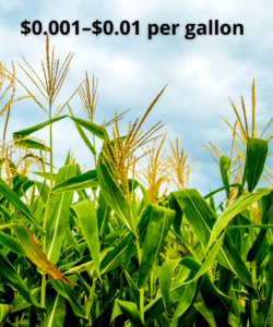 corn water value
