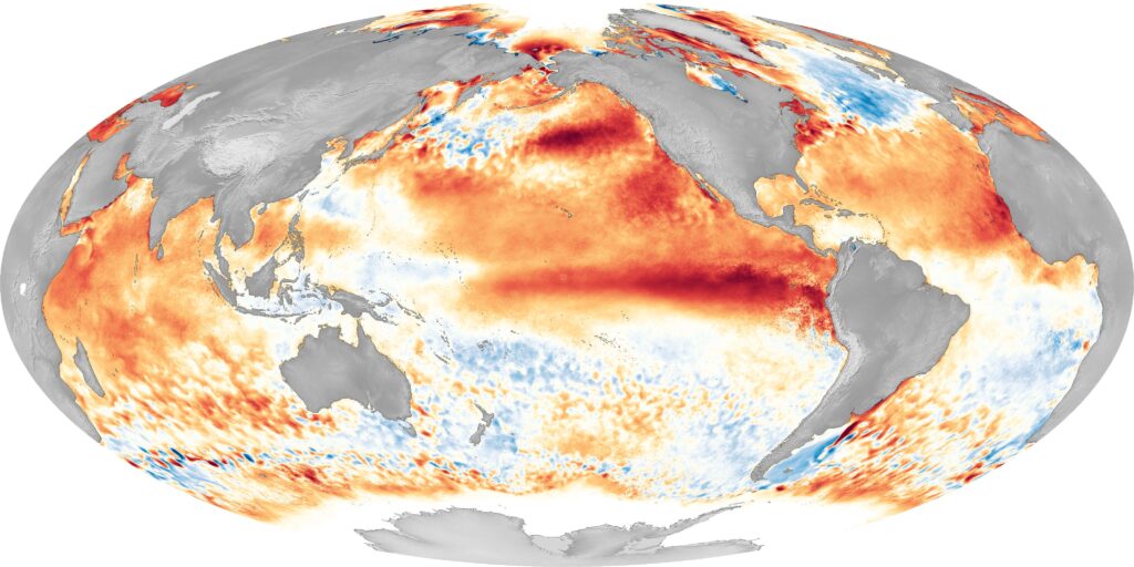 el nino global map